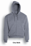 Picture of Bocini Unisex Adult Zip Through Fleece Hoodie CJ1062