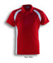 Picture of Bocini Team Essential-Ladies Short Sleeve Contrastpanel Polo CP0929