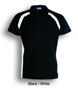 Picture of Bocini Team Essentials-Kids Short Sleeve Contrastpanel Polo CP0939