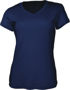 Picture of Bocini Ladies Brushed V-Neck Tee Shirt CT1418