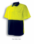 Picture of Bocini Unisex Adult Hi-Vis Poly/Cotton Polo -Short Sleeve SP0359