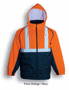 Picture of BOCINI Unisex Adults Hi-Vis 3 In 1 Jacket With Reflective tape SJ0642