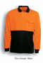 Picture of BOCINI Unisex Adults Hi-Vis Safety Polo - Long Sleeve SP0426