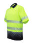 Picture of BOCINI Unisex Adults Hi-Vis S/S Sublimated Reflective Polo SP0723