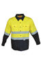 Picture of BOCINI Unisex Adults Hi-Vis L/S Cotton Drill Shirt With Reflective Tape SS1232