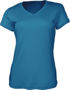 Picture of BOCINI Ladies Brushed V-Neck Tee Shirt CT1418