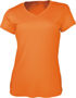 Picture of BOCINI Ladies Brushed V-Neck Tee Shirt CT1418