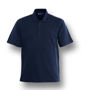 Picture of BOCINI Plain Colour Poly Face Cotton Backing Short Sleeve Polo CP1601