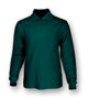 Picture of BOCINI Plain Colour Poly Face Cotton Backing Long Sleeve Polo CP1604