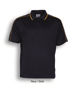 Picture of BOCINI Mens Breezeway Striped Polo CP0673