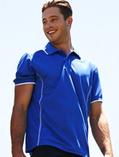 Picture of BOCINI Stitch Feature Essentials-Mens Short Sleeve Polo CP0910