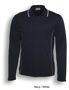 Picture of BOCINI Stitch Feature Essentials-Unisex Adults Long Sleeve Polo CP0912