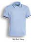 Picture of BOCINI Stitch Feature Essentials-Ladies Short Sleeve Polo CP0920