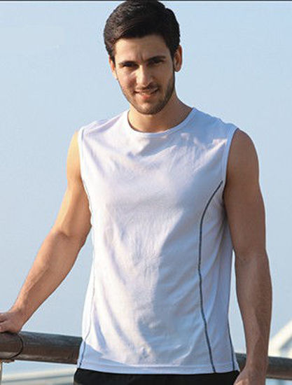 Picture of BOCINI Stitch Featured Essentials - Mens Stitch Body Tank CT0916